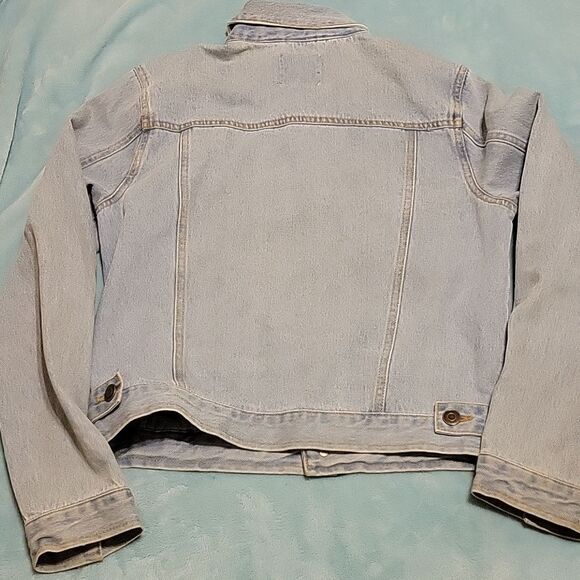 Love Tree Denim Jacket size Small - Picture 3 of 4